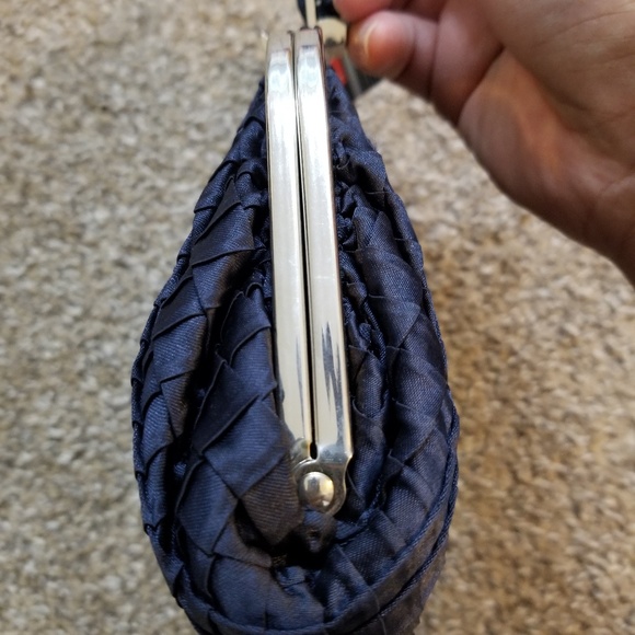 Ben de lisi navy purse small bag - Picture 5 of 8